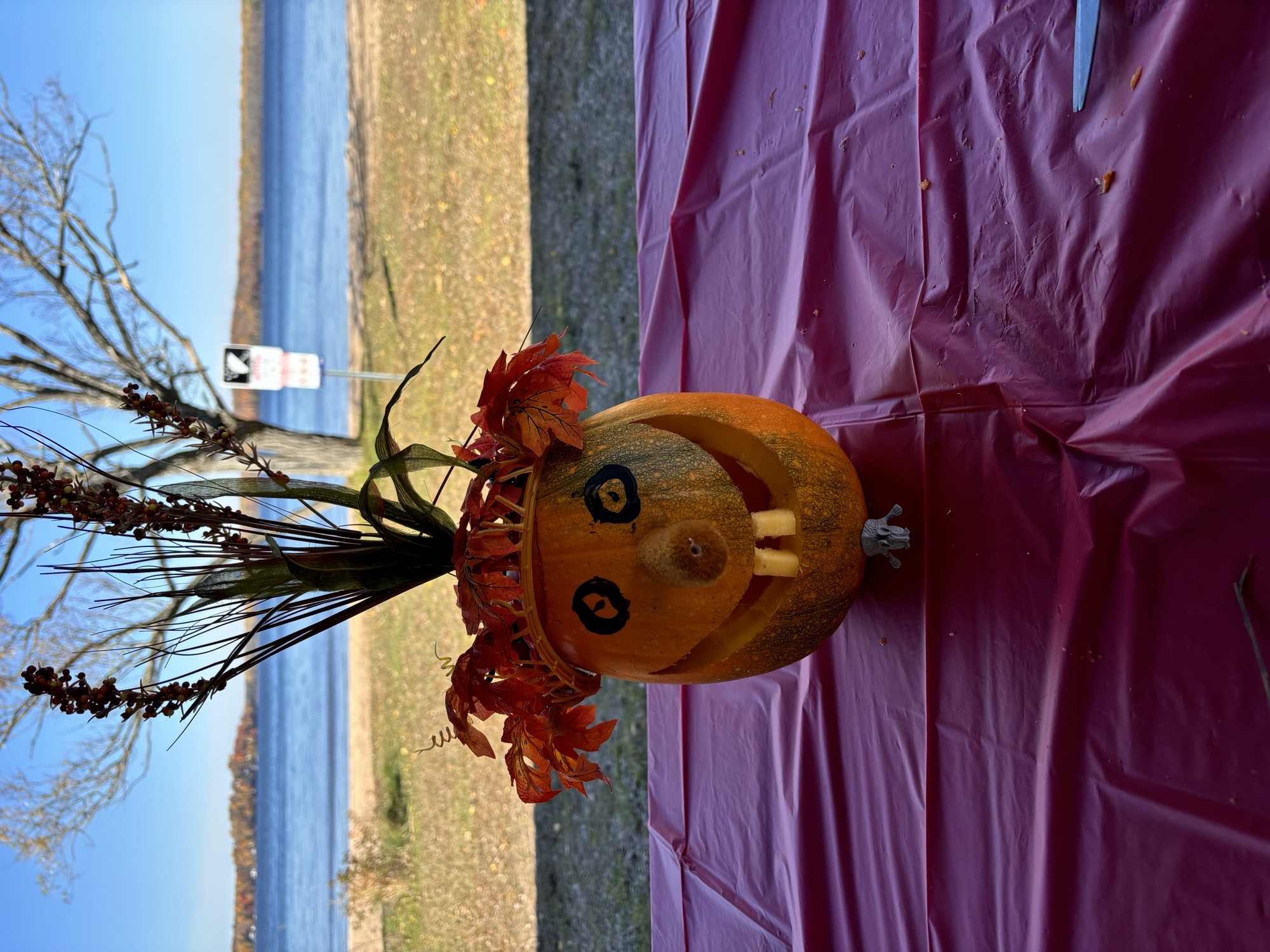 <div class="text-large">Kids Pumpkin Carving Event</div><div class="text-small text-muted">Photo Credit: Rec. Committee</div>